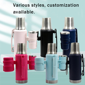 Thermos in Acciaio Inox da 1300ml con Isolamento Sottovuoto, Mantiene Caldo/Freddo 12-24 Ore, per Campeggio, Include Due Tazze Piccole - Product Image 2