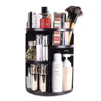 Einstellbarer 360-Grad-Make-up-Organizer Multifunktions-Kosmetik-Regal turm mit abnehmbarem Design für die Verwendung im Badezimmer