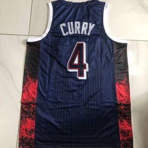Vente en gros de maillots de basket-ball James Curry Durant <span class=keywords><strong>2024</strong></span>, maillot d'entraînement pour hommes en polyester respirant à séchage rapide pour l'été - Product Image 3
