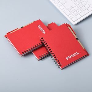 Ensemble de carnets personnalisables imprimés UV pour fournitures de bureau, d'école et de conférence, avec stylo à bille en papier pour une écriture facile - Product Image 4