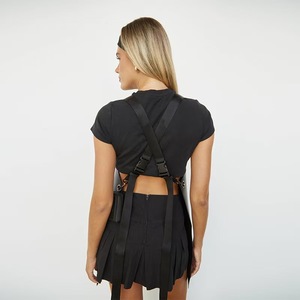 Beyaz PU yumuşak deri Bib özel Logo yüceltilmiş ayak banyo berber çiçek dükkanı Bartenders önlük yıkanabilir temizlik barbekü kullanımı için - Product Image 4