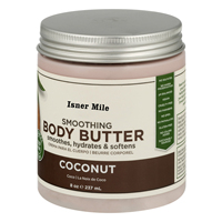 Isner Mile OEM/ODM Marque Privée Naturelle Sans Cruauté Animale Crème Fouettée au Beurre de Karité et à la Noix de Coco pour le Corps