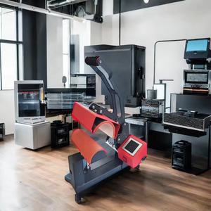 Mới đến bảo vệ ống chân máy bán buôn dẫn kiểm soát chuyên nghiệp thăng hoa bóng đá bảo vệ ống chân Máy ép nhiệt - Product Image 2