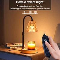 Diffuseur de parfum bougie fondante Lampe de bureau flexible simple à LED réglable alimentée par USB Lumière d'ambiance sans fumée