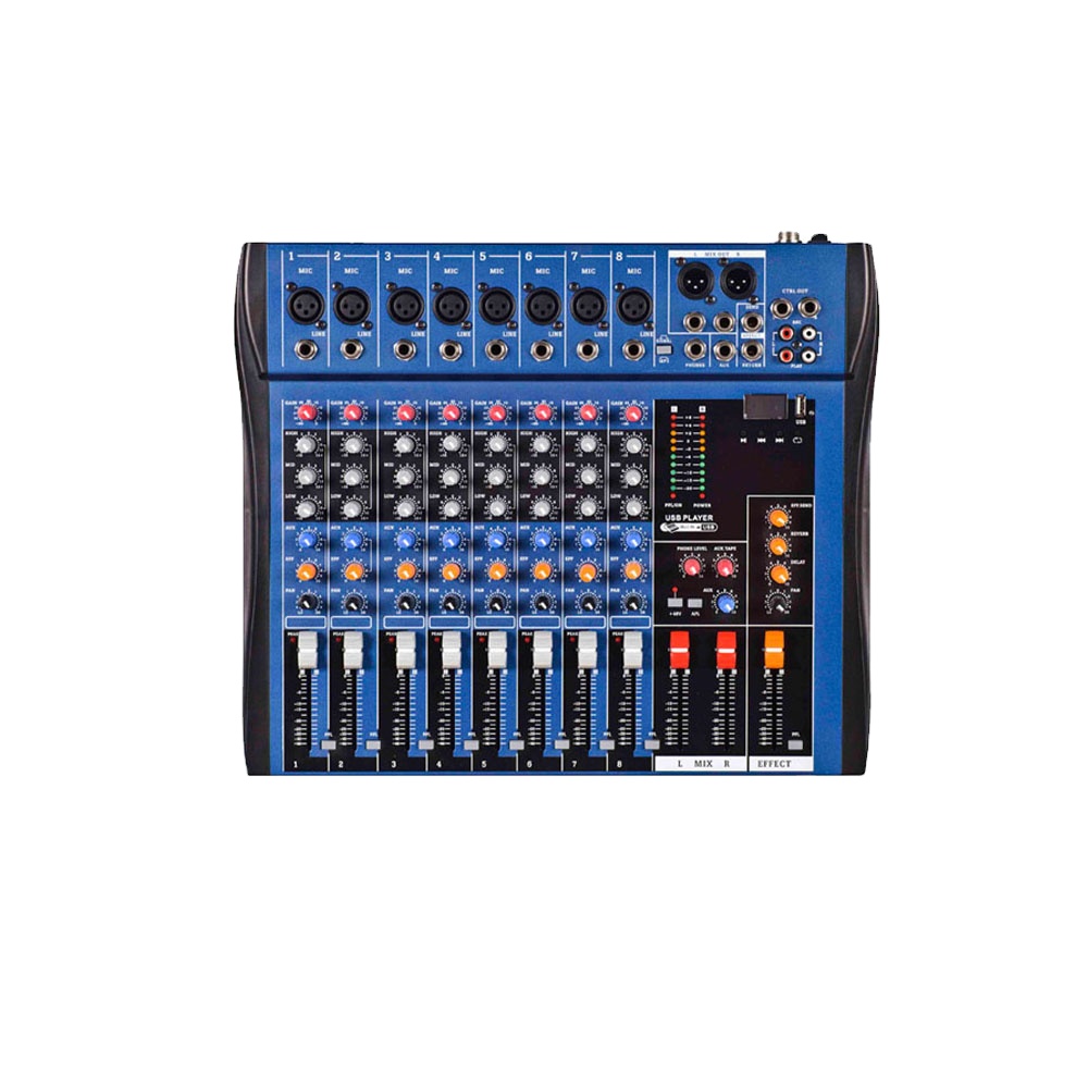 ほぼ未使用での保管品♪♪♪】ammoon 8チャンネル ミキサー