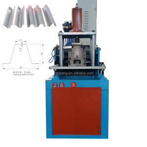 Metal saplama üzüm kazık bağ kafes sonrası tavan için kullanılan otomatik <span class=keywords><strong>C</strong></span> kanal Omega profil rulo şekillendirme makinesi - Product Image 1