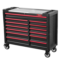 Armoire à outils roulante GATmatic, robuste, modulaire, avec tiroirs verrouillables pour l'organisation du garage des mécaniciens