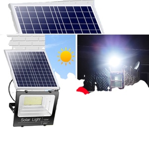 Lámpara Solar <span class=keywords><strong>LED</strong></span> para Exteriores, Impermeable IP65, Blanca, para Jardín, Dos en Uno, 500W 200W 1000W 800W 300W 600W - Product Image 4