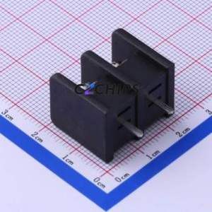 DBT30C-10.0-2P-BK-P Barrier Terminal Block Through hole Component (THT),P=10mm Connector Two Sides 10mm 1x2P Straight Pin - Product Image 1