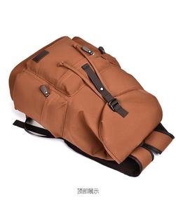 Customized Large Capacity Leisure <b>Backpack</b> for Middle/High School Students Short Distance Travel England Style Oxford Material - Product Image 6