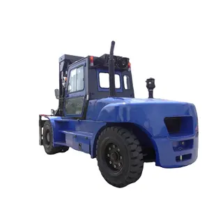 China Supplier FD120 12 Ton Diesel Forklift Used Forklifts Hot Sale For Farms Manufacturing Plants Machinery Repair Shops Hotels