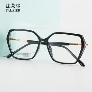 Montura de Gafas Cuadradas TR87155 con Protección Anti Luz Azul para Mujer, Lentes Ópticas AC, Tamaño Mediano, Estilo Europeo, Monturas Modernas - Product Image 2