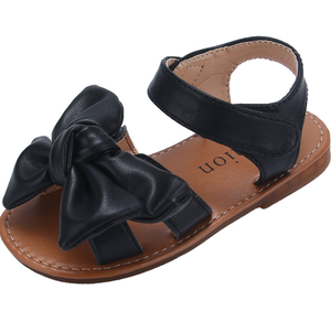 Sandales plates simples et tendance pour filles, avec nœud, pour enfants - Product Image 6