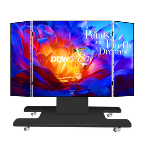 Tutto in un Display integrato di sollevamento pieghevole portatile noleggio P1.25 Video parete 135 Cob Micro interno schermo a Led per conferenza - Product Image 1