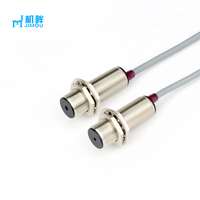 Capteurs optiques JIMOU à faisceau traversant M3 M4 M5 M6 M8 M12 M18 en acier inoxydable NPN PNP