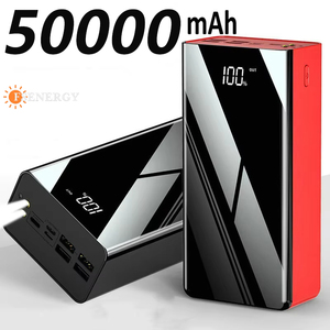 แบตเตอรี่สำรอง Li-Polymer ความจุ <span class=keywords><strong>50000mAh</strong></span> พร้อมหน้าจอ LED กันน้ำ ช่องเสียบ USB สี่ช่อง กำลังไฟ 22.5W ช่องเสียบ Type-C สำหรับชาร์จ <span class=keywords><strong>iPhone</strong></span> รองรับโลโก้สั่งทำ - Product Image 5