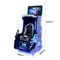 Simulador de Vuelo VR 360 para un Jugador, Comercial, de Interior, Interactivo, de Realidad Virtual, Equipo de Entretenimiento Inmersivo