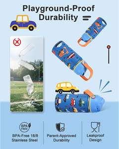 Botella de Agua Aislada de Alta Capacidad de 14 oz, Mantiene el Frío y el Calor Durante 24 Horas, para Deportes al Aire Libre - Product Image 2