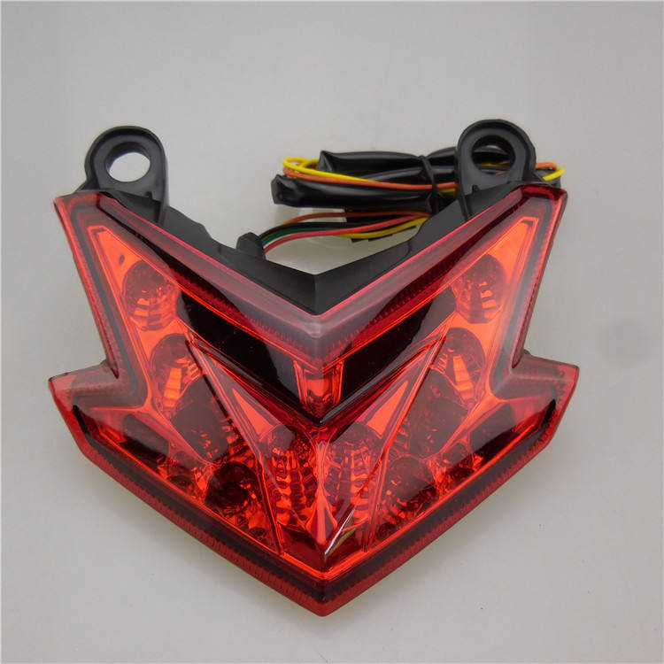 เลนส์สีแดง + LED + 5 สาย