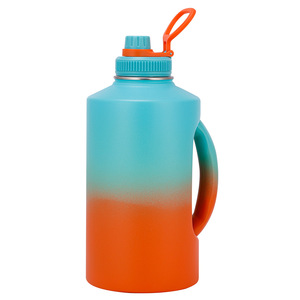 silverjet 74oz Vacuum Insulated Stainless Steel Water <b>Bottle</b> With Handle Gradient Print Camping Outdoor Use - Product Image 6