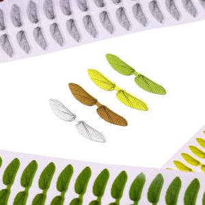 Nouvelles ailes de moustique artificielles réalistes OEM S-XXL en <span class=keywords><strong>film</strong></span> mince, matériaux pour la fabrication de mouches de pêche DIY - Product Image 4