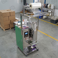 Machine de remplissage et de scellage de liquides pour petits sachets de jus, machine d'emballage à scellage arrière, en promotion