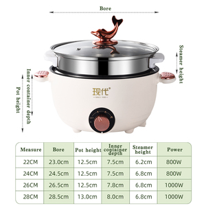 Factory Sale Custom 22-28cm High-capacity Multi Purpose Mini <strong>Electric</strong> Hot Pot Nonstick <strong>Electric</strong> Frying <strong>Pan</strong> <strong>Electric</strong> Skillets - Product Image 6