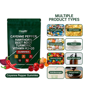 Custom Flavor Capsaicin Gummies Mixed Berry Flavor Spicy Cayenne Pepper Extract for Fun Metabolism Support and Energy Management - Product Image 4