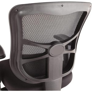 Silla de Oficina Ejecutiva Alera Serie Elusion, Respaldo Medio, Multifuncional, Rellena de Espuma, Rectangular, Negra, Giratoria, con Malla y Hierro PP - Product Image 4