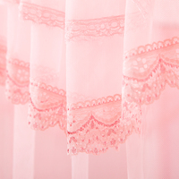Kangheng moustiquaire de style européen princesse romantique en dentelle moustiquaire carrée pour lit queen size