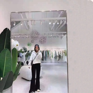 Espejo de cuerpo entero grande y moderno para decoración del hogar, espejo de pie de tamaño extragrande para pared o suelo, venta al por mayor - Product Image 6