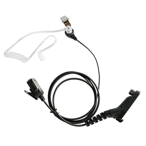 Conector GP328 de 7 pines, auriculares con micrófono, tubo acústico, PTT, auricular para walkie talkie GP328 GP338 GP340 GP380 TC-980 PT558 - Product Image 1
