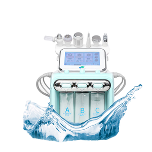 Comercial 7 en 1 Microdermoabrasión Hydragen Máscara de oxígeno Aqua Peel Jet Cuidado DE LA PIEL Hydro Aqua Máquina de belleza de dermoabrasión facial - Product Image 1