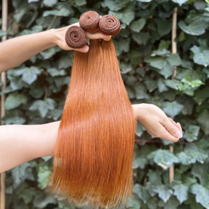 Vente en gros usine : Mèches de <span class=keywords><strong>cheveux</strong></span> humains tissées à la main de 12 à 30 pouces et perruques rideau - Product Image 6