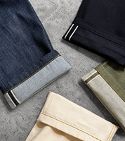 Jean large pour homme en denim selvedge Redline, coupe vintage délavée, style ample Y2K streetwear, vente en gros personnalisée