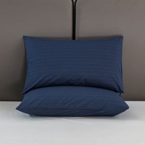 Tissu tricoté géométrique brodé, 95% coton biologique, 5% fibre d'argent, écologique, antibactérien, antistatique, conducteur, pour la maison - Product Image 1