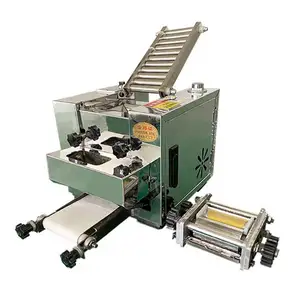 Automatische kommerzielle Mehl-Orttilla Roti Chapati arabische Pita-Brot-Knäckchen Samosa Empanada-Scheibe Umwickler Teigmaschine