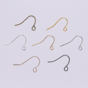 <b>Earring</b> <b>Hooks</b> 21x12mm Metal Plated For <b>Earring</b> Making DIY Jewelry Findings Components Batch Pack - Product Image 1
