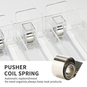 9 Row Hot Bán nâng cấp cửa hàng của bạn auto-đẩy có thể điều chỉnh Kệ Pusher - Product Image 3