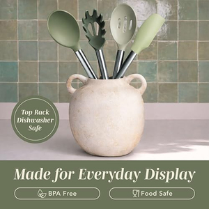 Ensembles d'ustensiles de cuisine en silicone, accessoires de cuisine, spatules de cuisine antiadhésives en acier inoxydable - Product Image 2