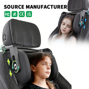 Almohada mejorada para reposacabezas de coche, soporte para la cabeza y el cuello, solo apta para reposacabezas de asiento de coche con soporte ajustable para dormir. - Product Image 1