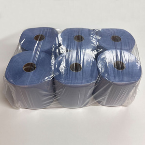 <span class=keywords><strong>Precio</strong></span> de fábrica original 2Ply <span class=keywords><strong>6</strong></span> <span class=keywords><strong>Rollos</strong></span> Paquete Taller de higiene Rollo de <span class=keywords><strong>papel</strong></span> azul Toalla azul Rollo de <span class=keywords><strong>papel</strong></span> Toalla de mano - Product Image 6