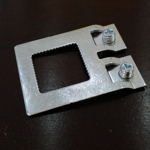 Hongzun Photo <b>Frame</b> Aluminum Alloy <b>Hook</b> 50x38mm Thickened Serrated Slip <b>Hook</b> <b>For</b> <b>Picture</b> <b>Frame</b> Corner Fixing - Product Image 2