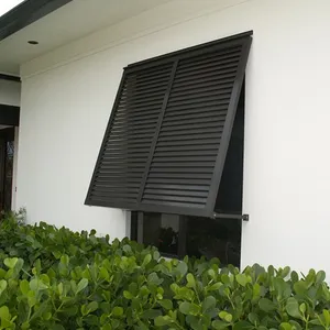 완벽한 액세서리가 있는 외부 방풍 바하마 블라인드용 TOMA 알루미늄 윈도우 셔터
