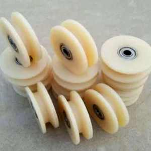 गैर-मानक पहिया उद्योग फीडिंग मशीन नायलॉन प्लास्टिक व्हील पुली - Product Image 1