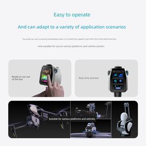Scanner 3D Rayzoom G100 Space, modélisation haute précision, qualité d'image 8K, LiDAR, numérisation de bâtiments et de rues, rendu, éclaboussures gaussiennes - Product Image 5