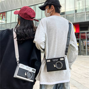 <span class=keywords><strong>Sac</strong></span> à <span class=keywords><strong>main</strong></span> pour femme de luxe de créateur, nouveau modèle vintage, forme de caméra, carré, <span class=keywords><strong>sac</strong></span> à bandoulière, <span class=keywords><strong>sac</strong></span> à <span class=keywords><strong>main</strong></span> de qualité, vente chaude - Product Image 1