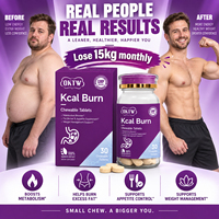 OKTW Kcal Burn Comprimés à croquer Extrait végétal naturel Stimulant quotidien du métabolisme Coupe-faim Marque privée Vente en gros