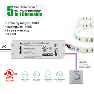 30W Dali dẫn lái xe-110V đến 24V Dimmable dẫn cung cấp điện biến áp SAA phê duyệt 7 năm bảo hành - Product Image 5