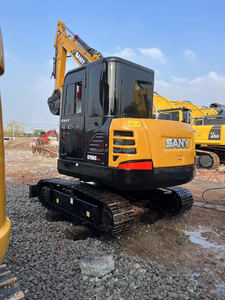 รถขุดขนาดเล็ก SANY 60C ไฮดรอลิก 6 ตัน สภาพดี พร้อมเครื่องยนต์ ปั๊ม และมอเตอร์ Sany ราคาถูก - Product Image 3